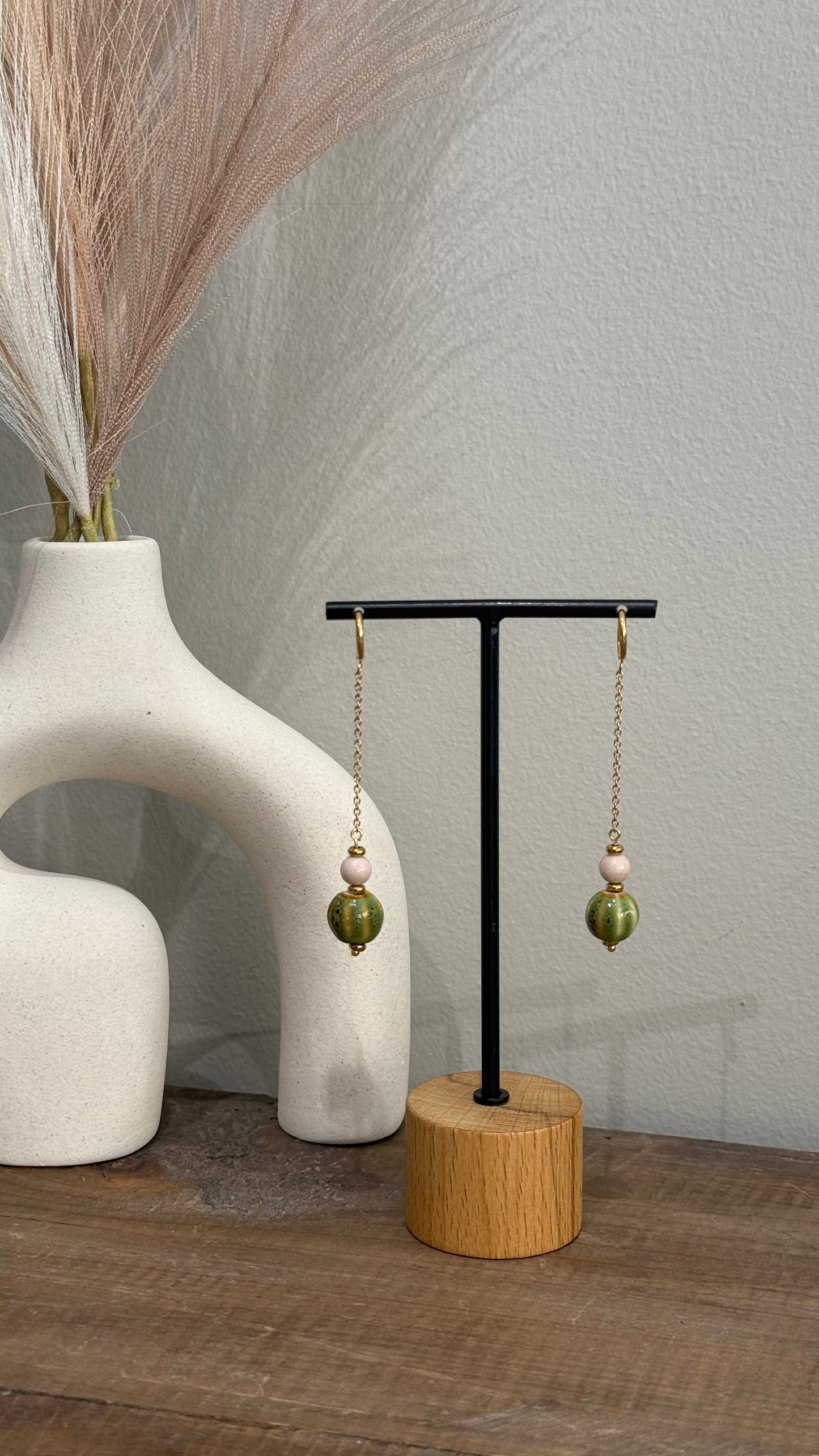 Pendientes Calabaza