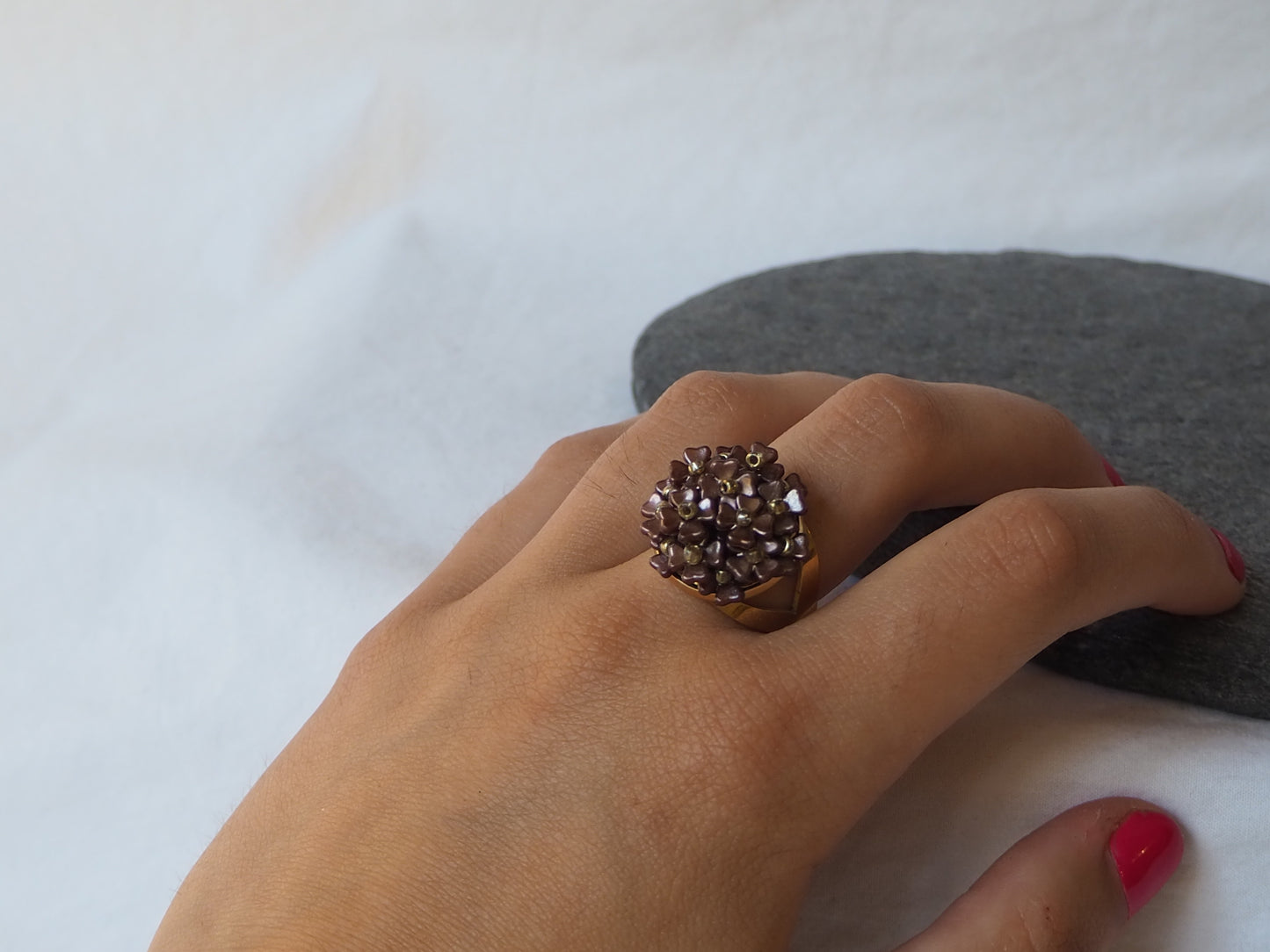 Anillo hortensia