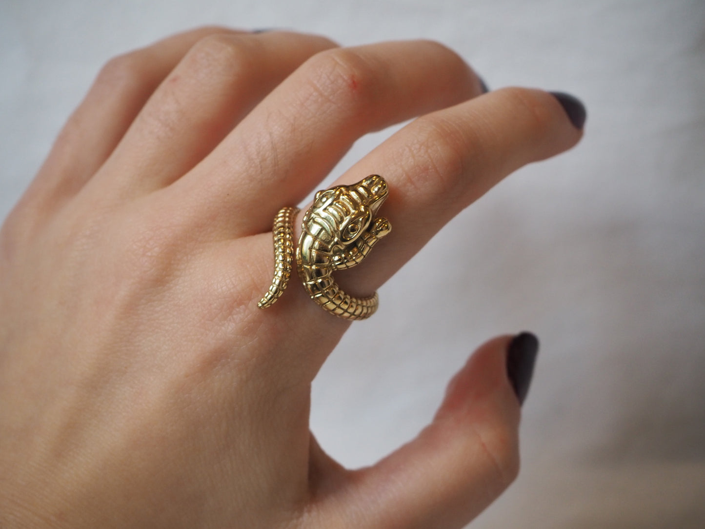 Anillo Cocodrilo