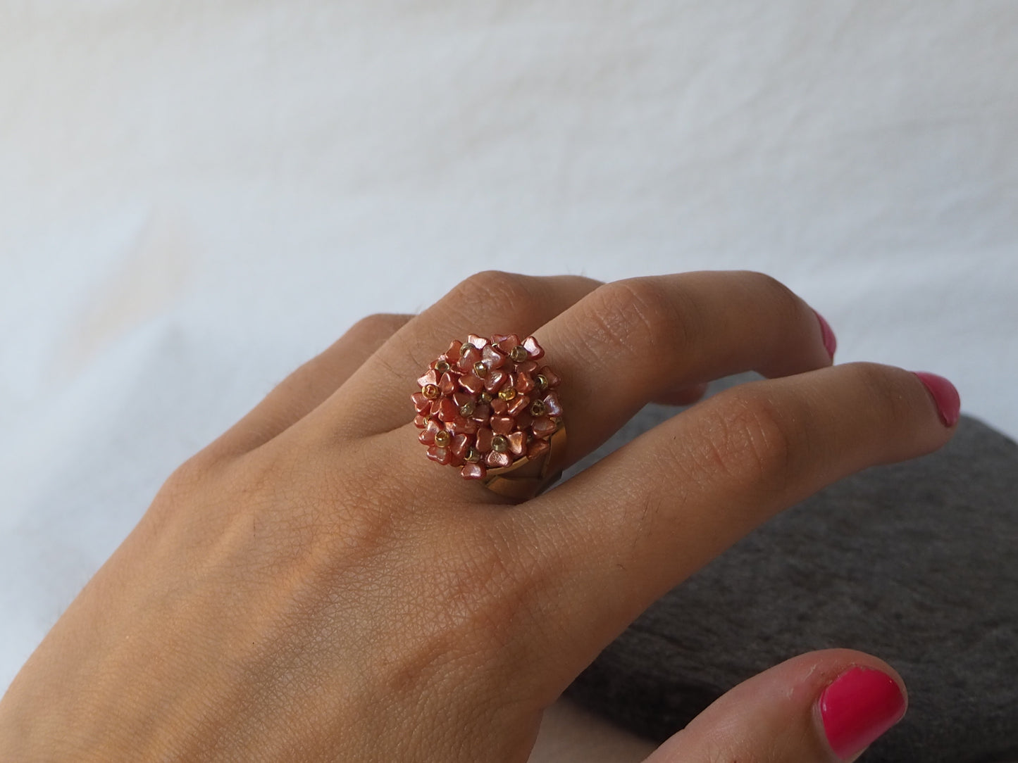 Anillo hortensia