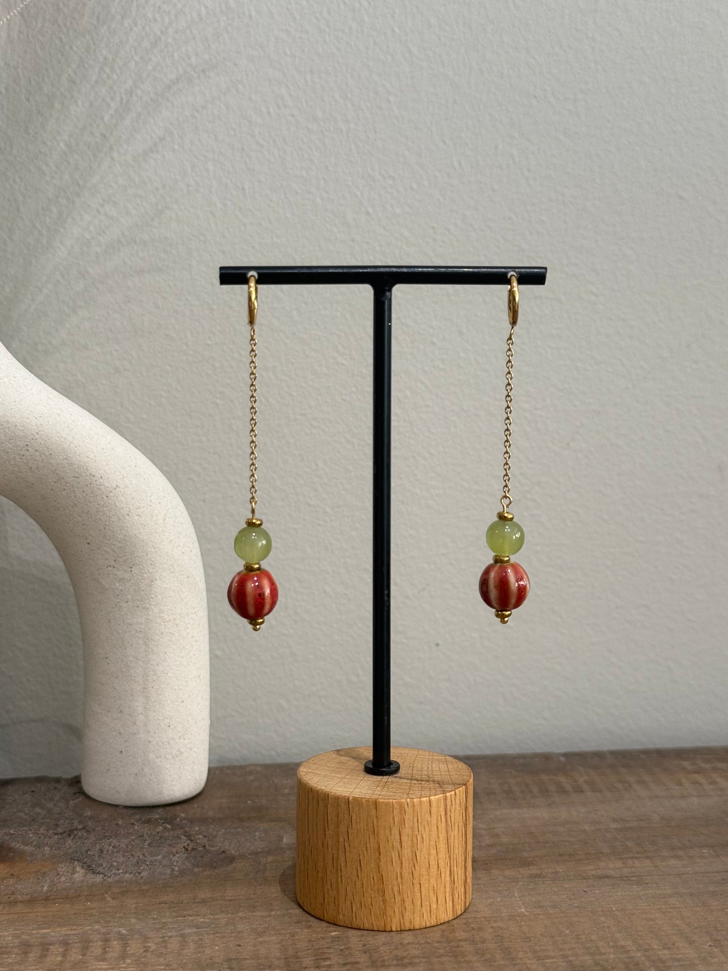 Pendientes Calabaza