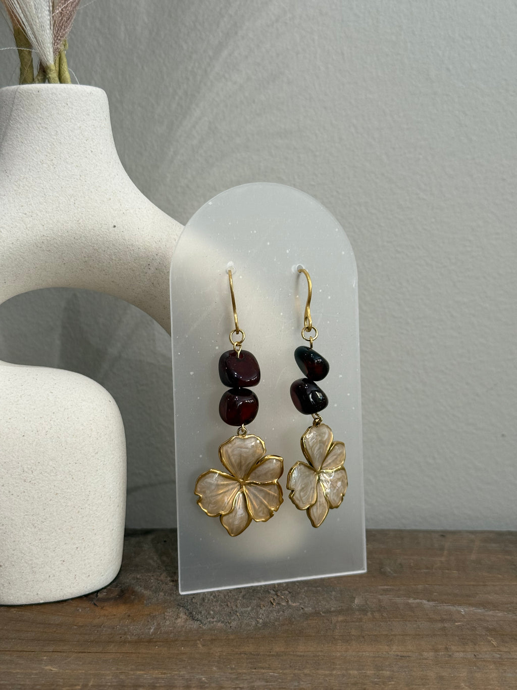 Pendientes Flor Marina