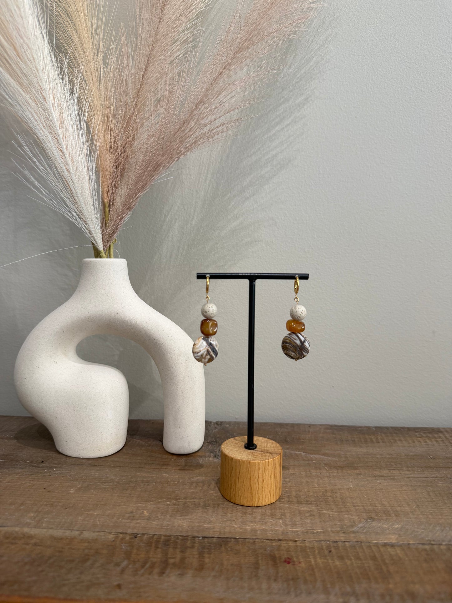 Pendientes Tris