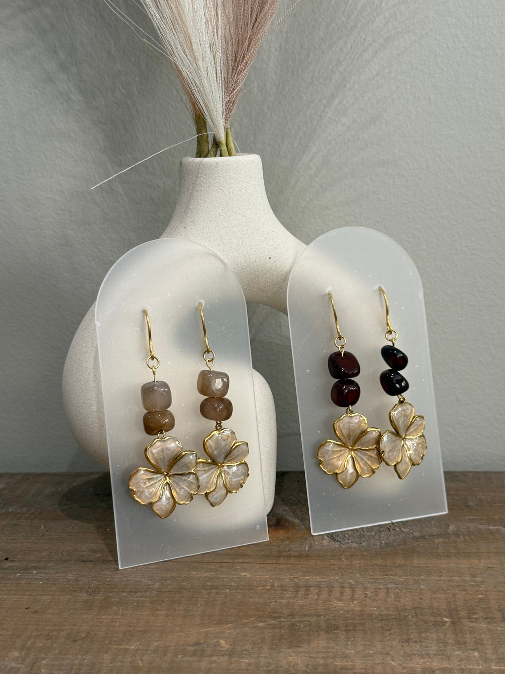 Pendientes Flor Marina