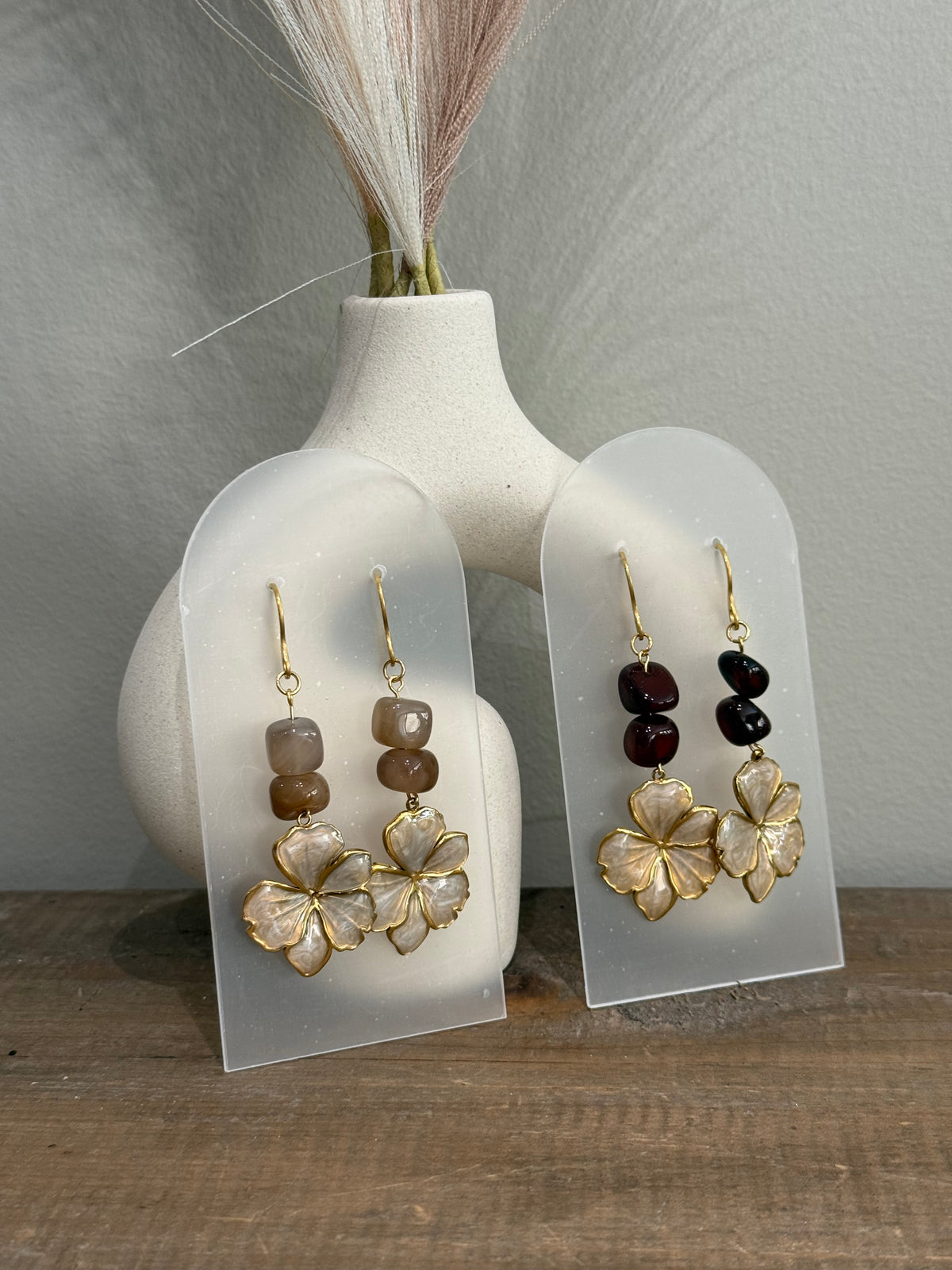 Pendientes Flor Marina