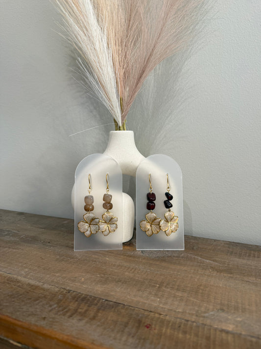 Pendientes Flor Marina