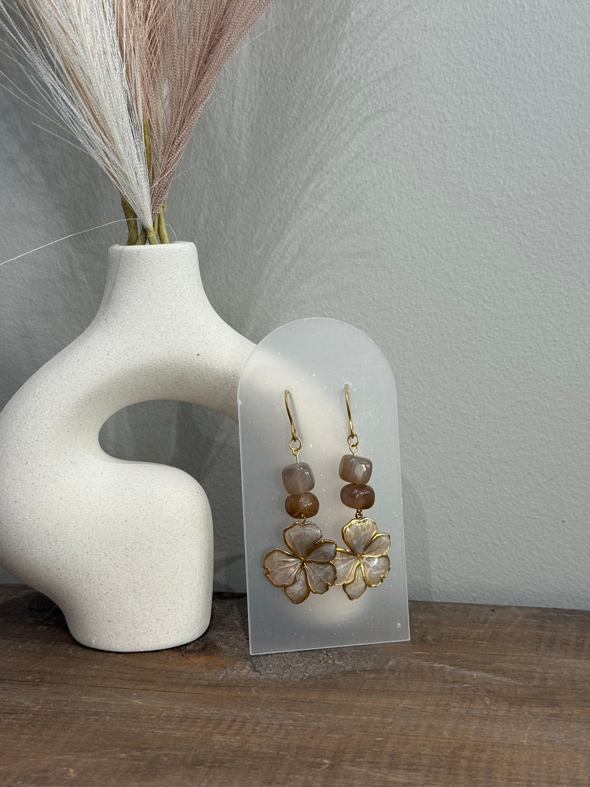 Pendientes Flor Marina