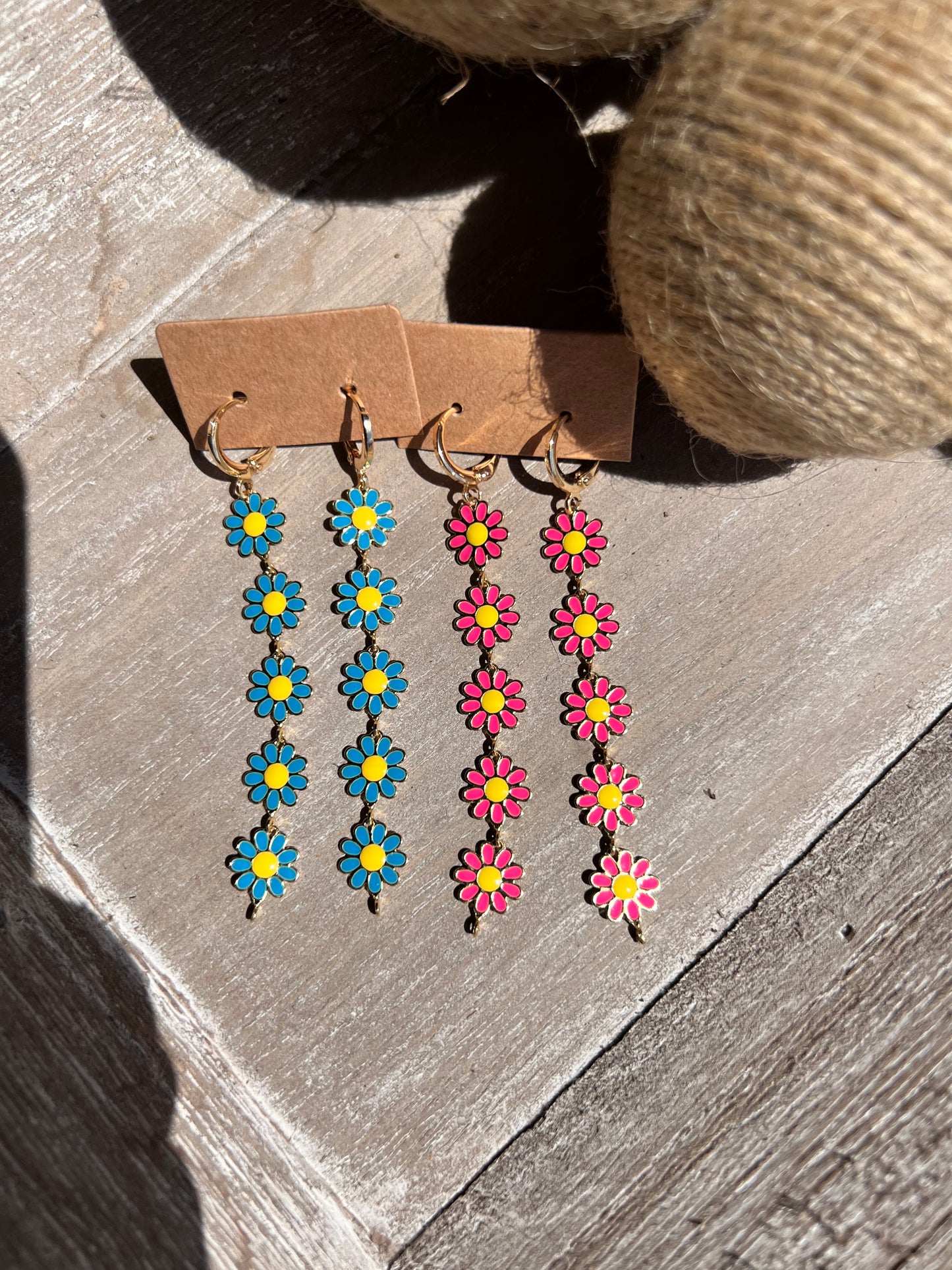 Pendientes margaritas