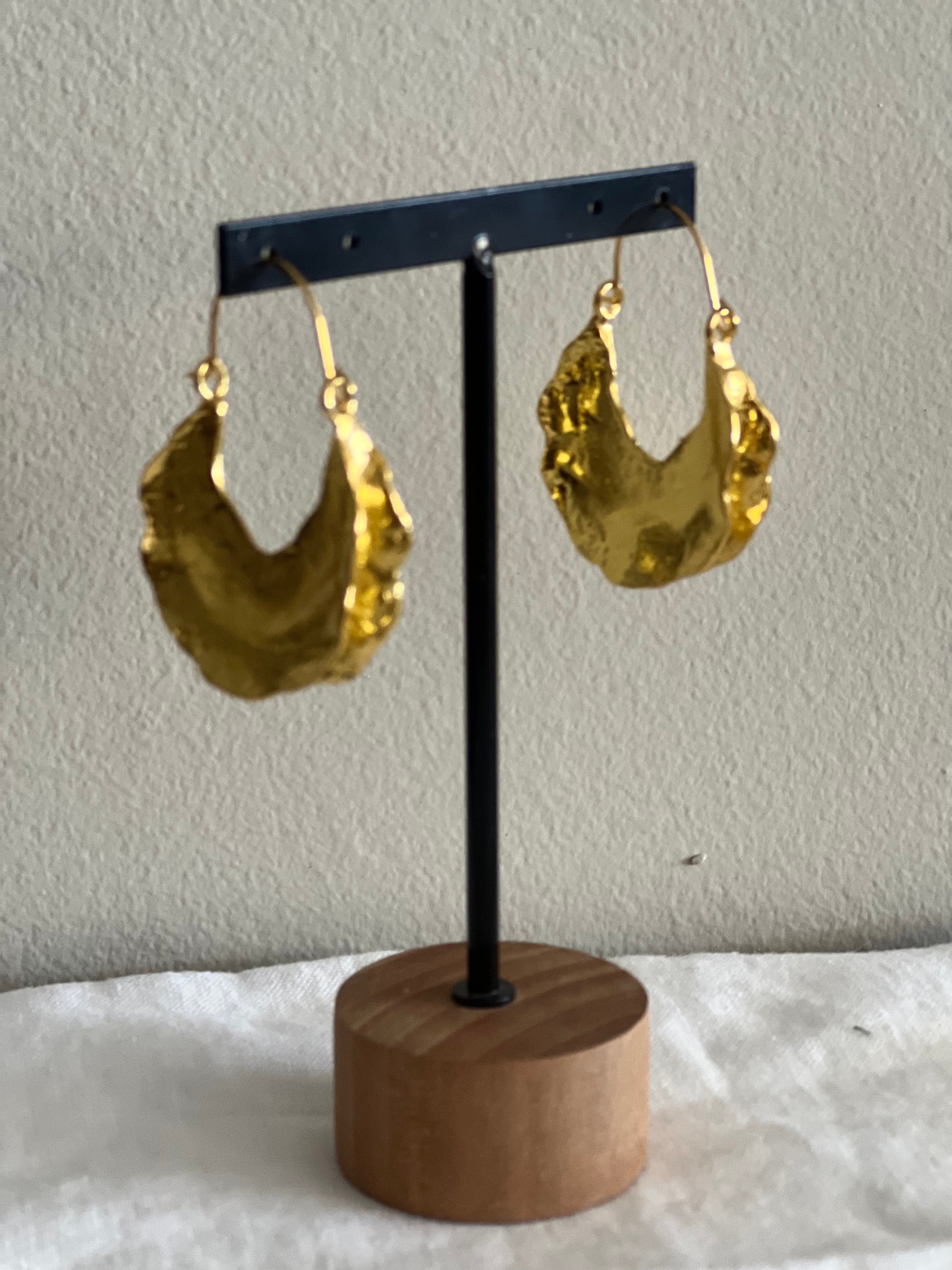 Pendientes media luna